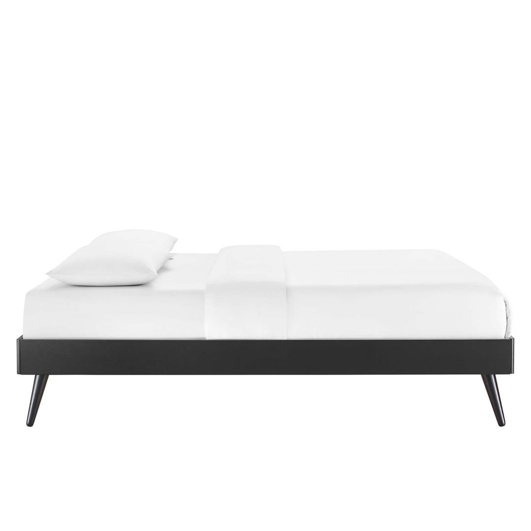 Morris Walnut Queen Platform Bed Frame