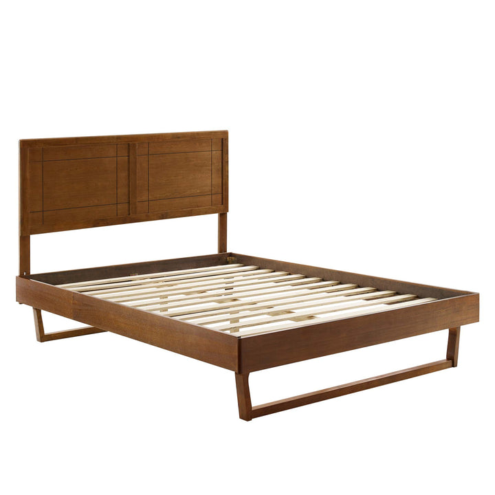 Marlene Willow Queen Platform Bed With Angular Frame