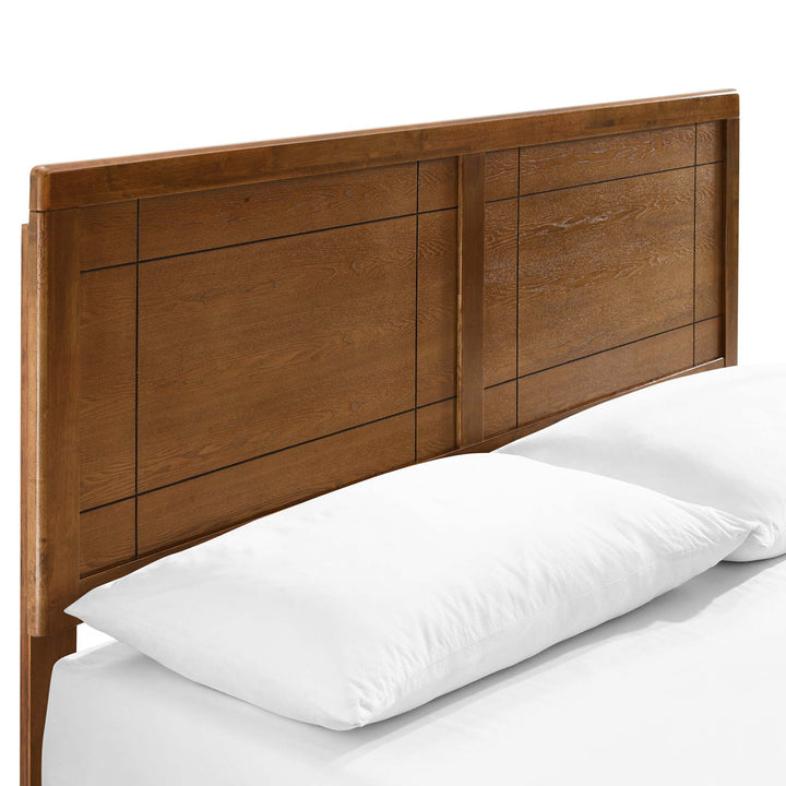 Marlene Willow Queen Platform Bed With Angular Frame