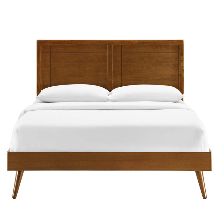 Mason Willow Quell Platform Bed With Splayed Legs