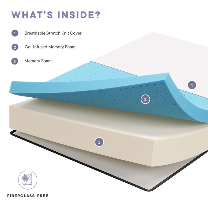 Avalon 12" Memory Foam Queen Mattress
