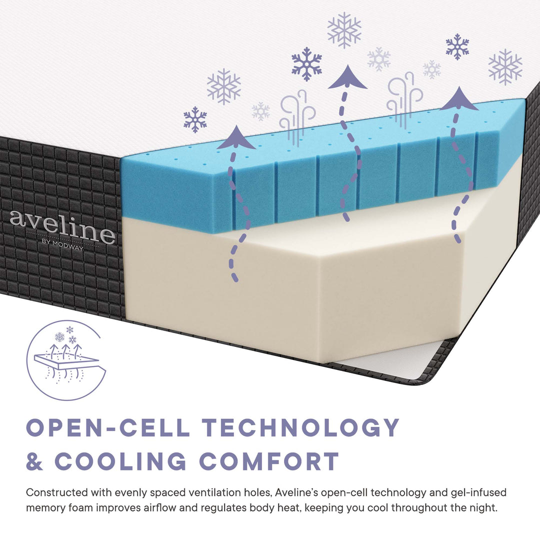 Avalon 14" Memory Foam Twin Mattress
