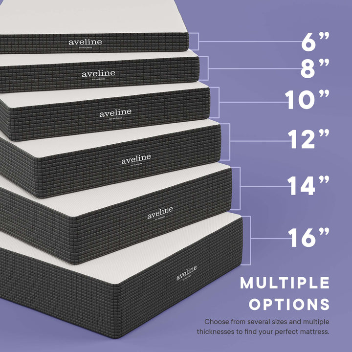 Avalon 14" Memory Foam Twin Mattress