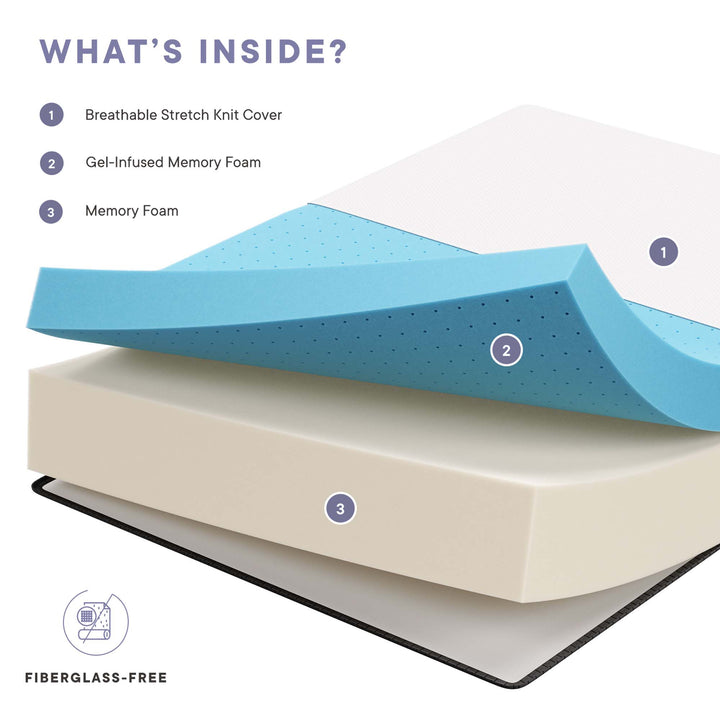 Avalon 16" Memory Foam Queen Mattress