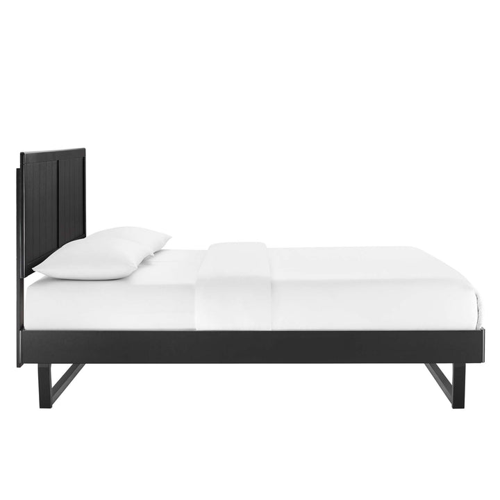 Alden Walnut Frame Full Platform Bed