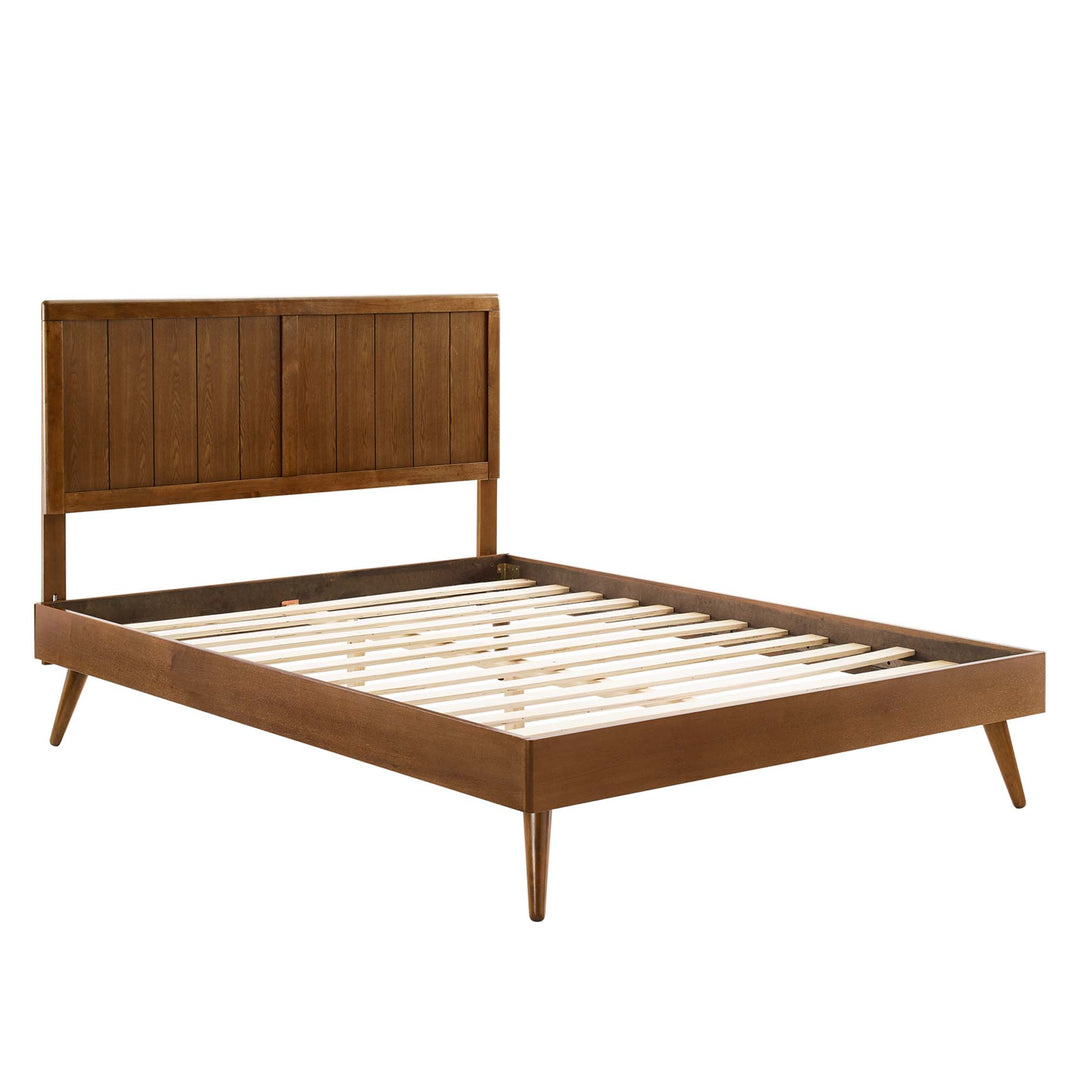 Arbor Willow King Platform Bed With Splayed Legs