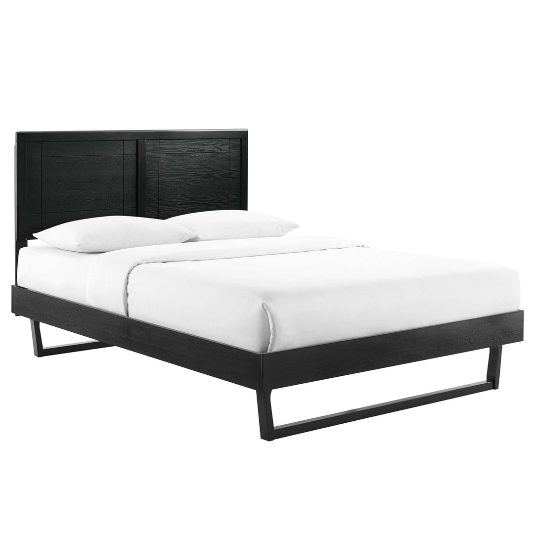 Morgan Willow Full Platform Bed With Angular Frame