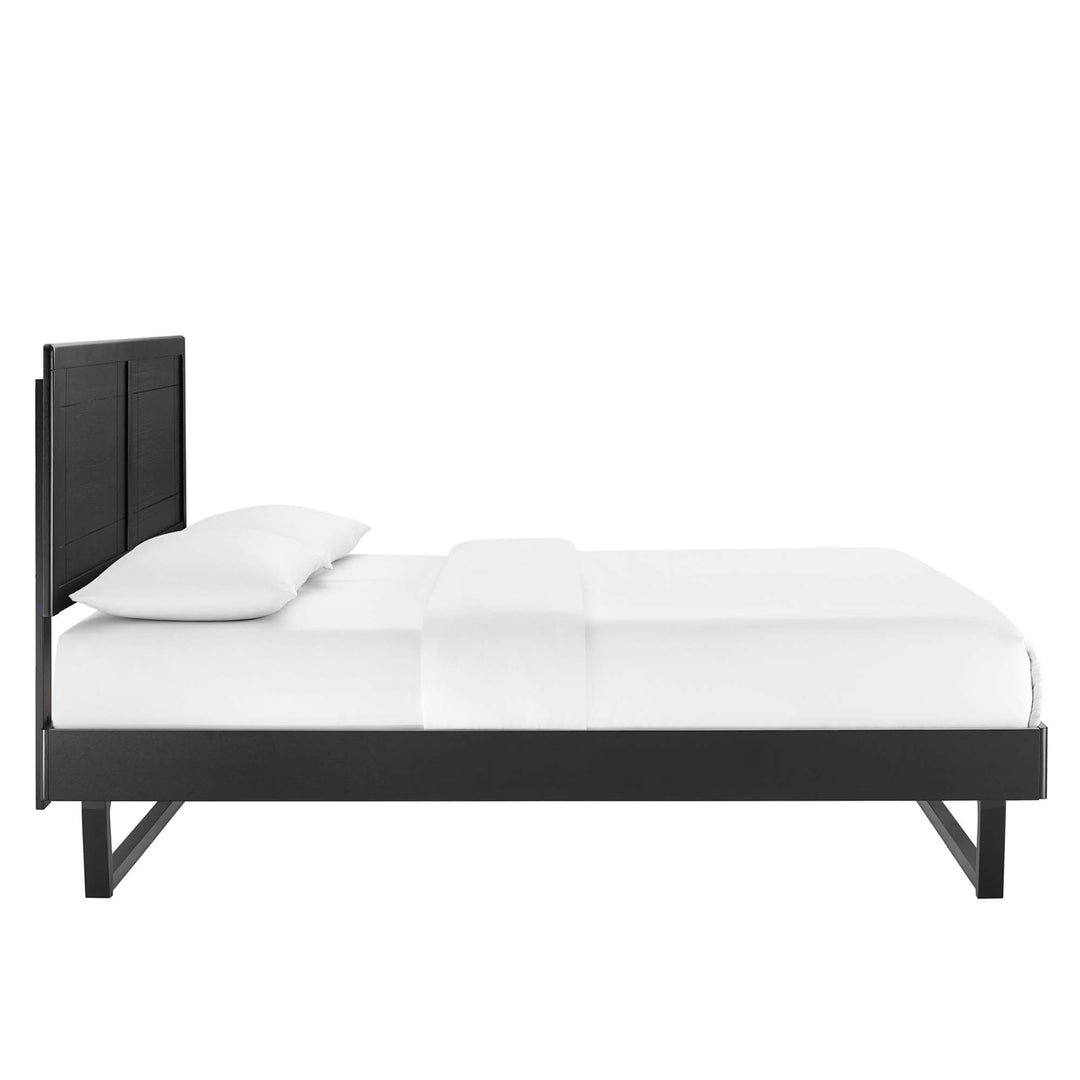 Morgan Willow Full Platform Bed With Angular Frame