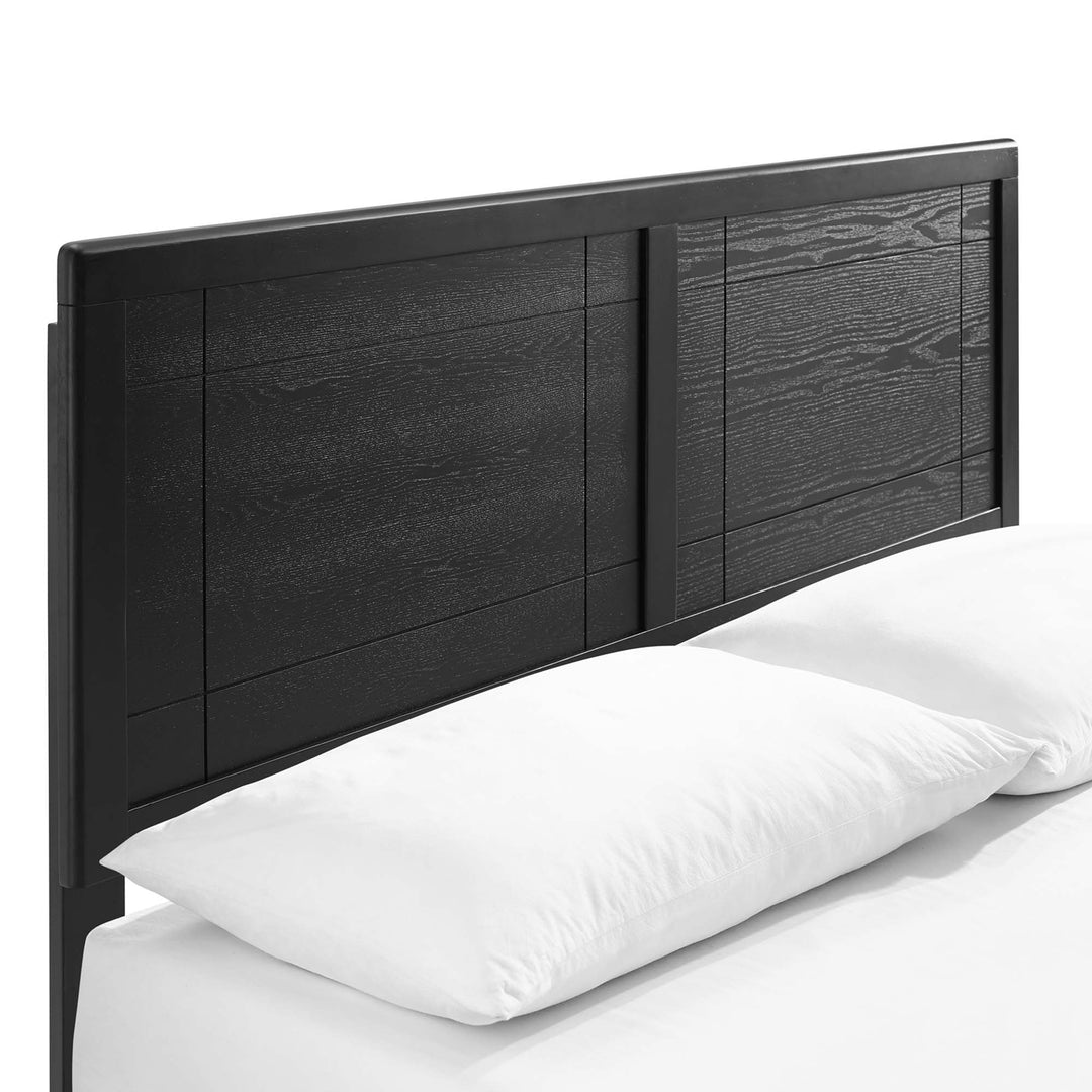 Morgan Willow Full Platform Bed With Angular Frame