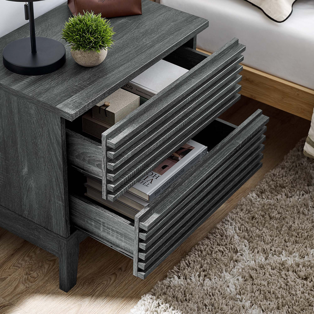 Revive Two-Drawer Nightstand