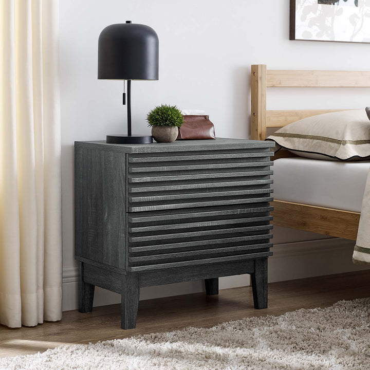 Revive Two-Drawer Nightstand