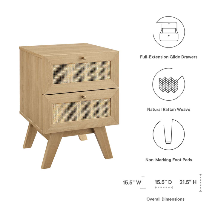 Soma 2-Drawer Side Table