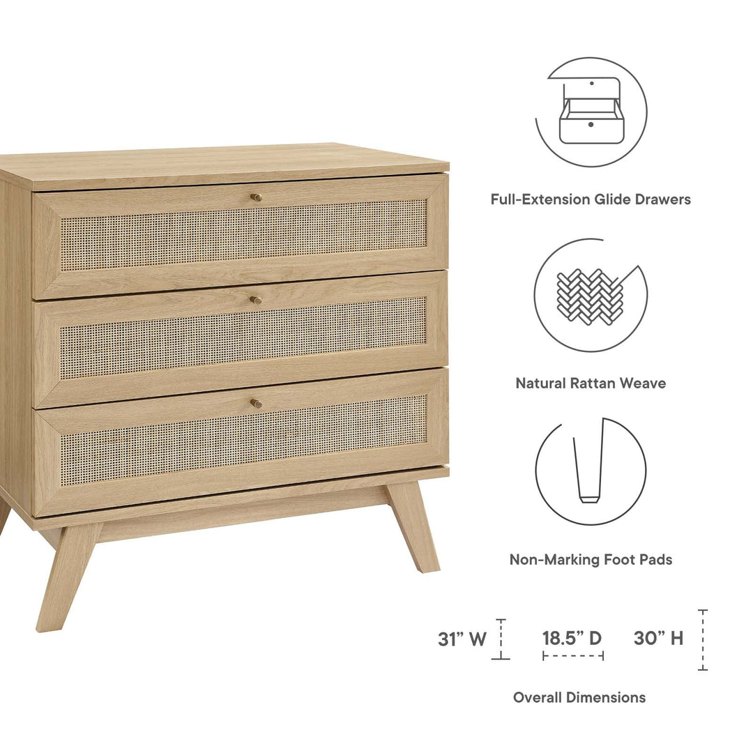 Somie Oak Nightstand