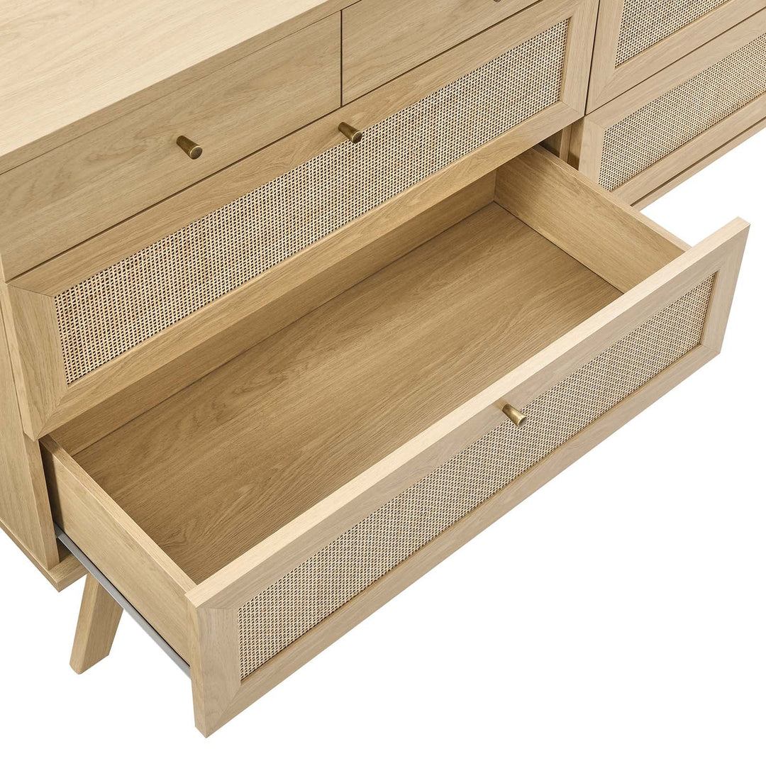 Somie Oak 8-Drawer Dresser