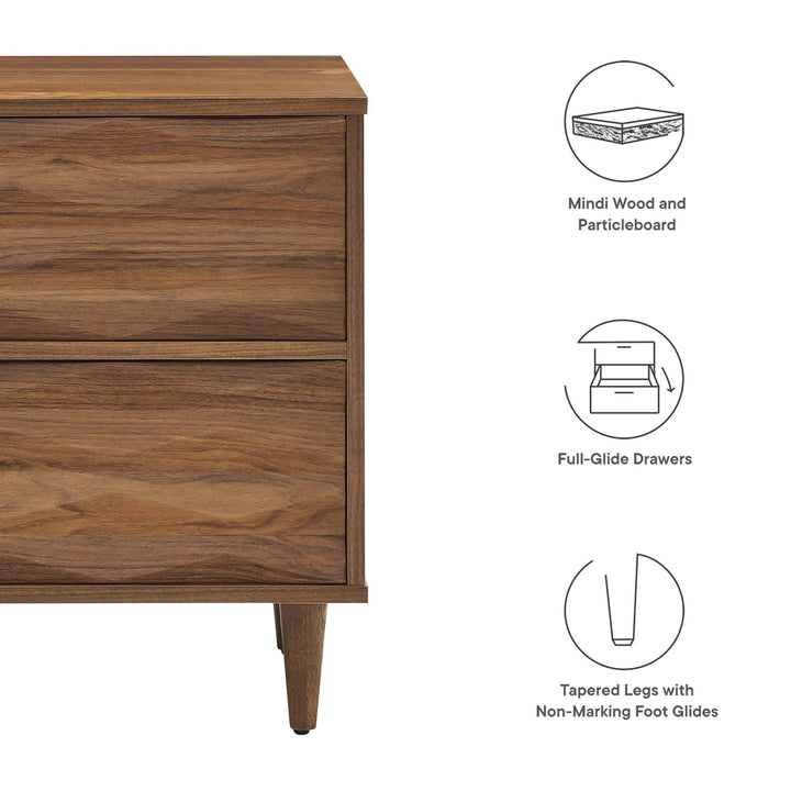 Valencia 2-Drawer Nightstand