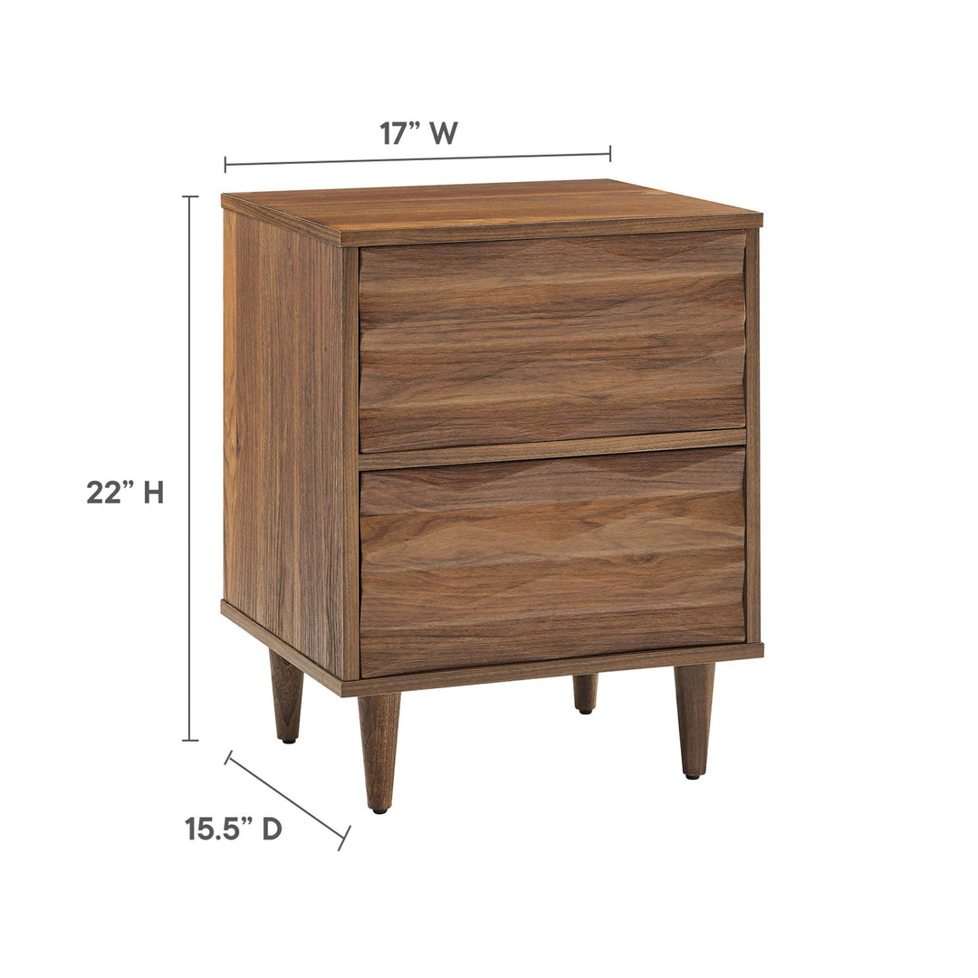 Valencia 2-Drawer Nightstand