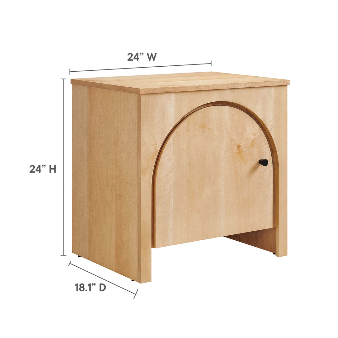 Aspen Arched Door Nightstand