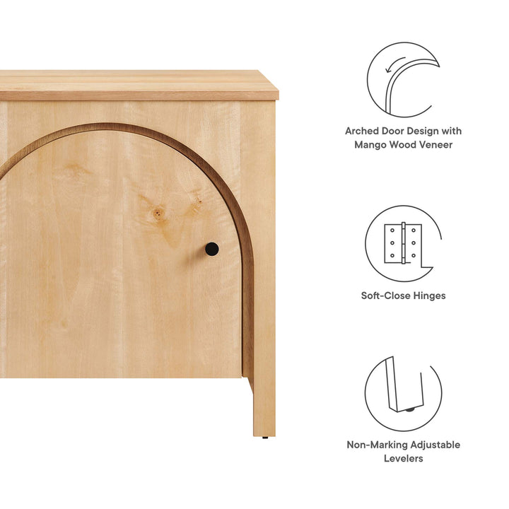 Aspen Arched Door Nightstand