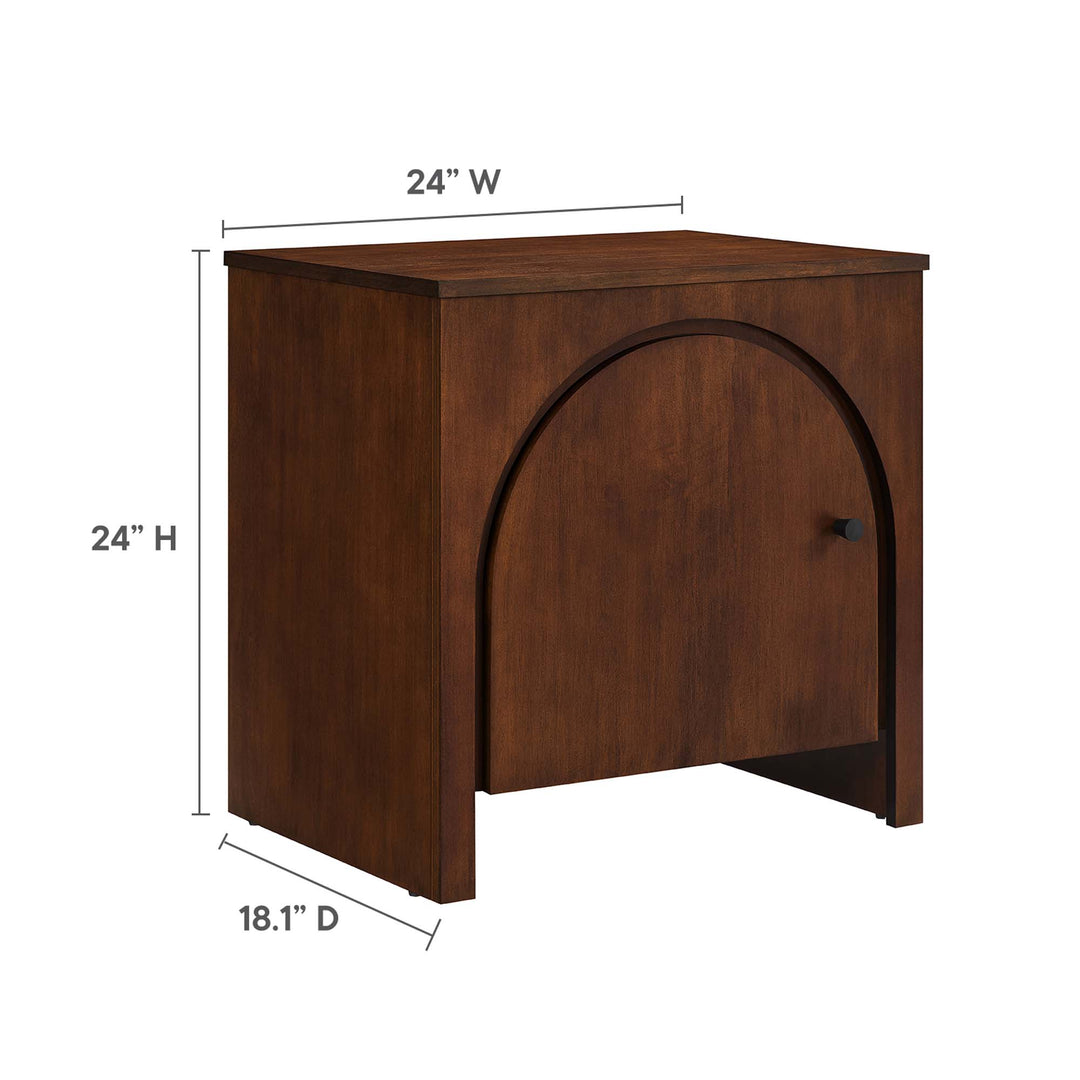 Aspen Arched Door Nightstand