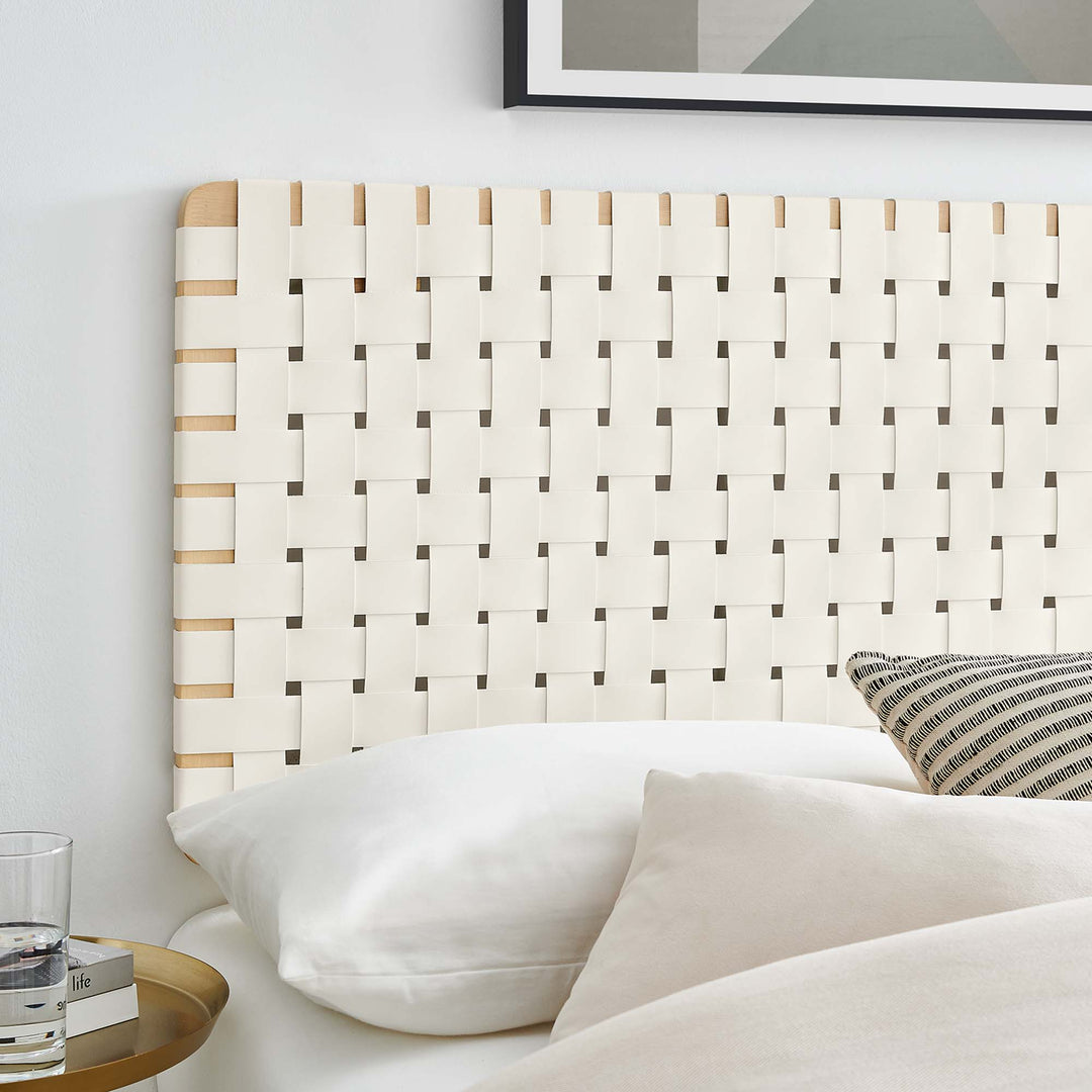 Stellar Weave Synthetic Leather Full Headboard