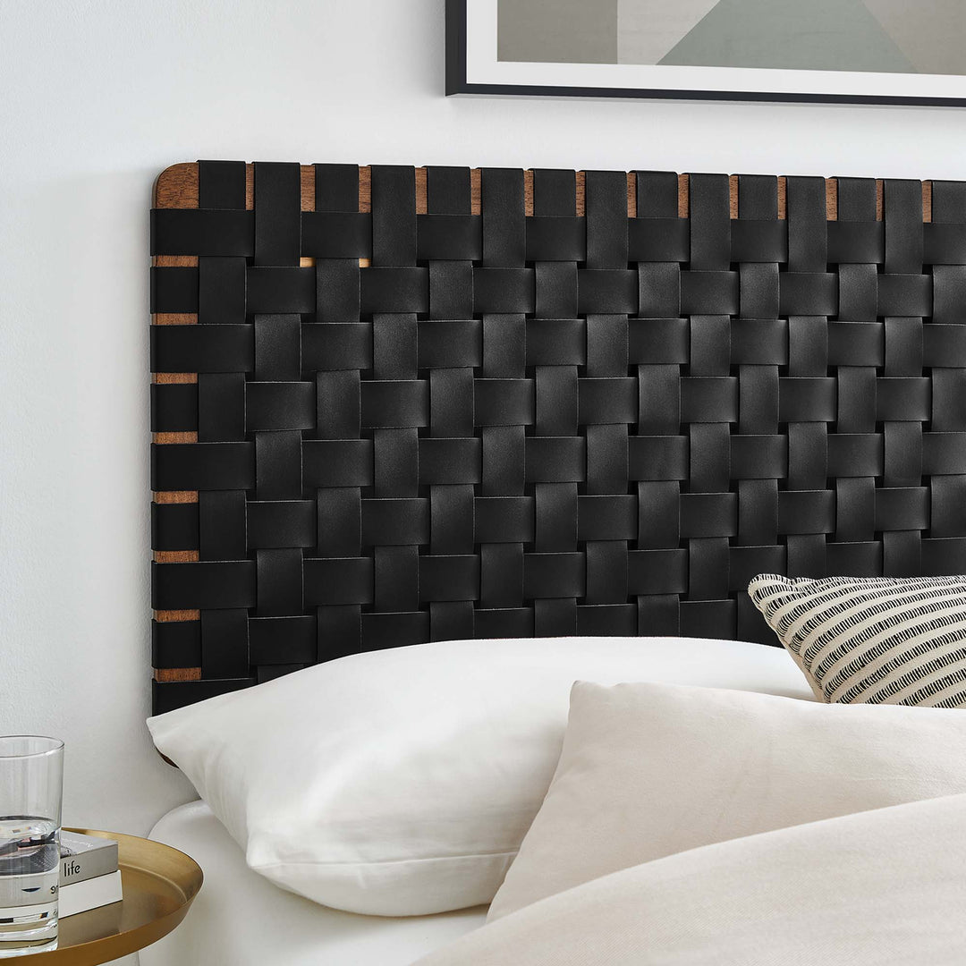 Stellar Weave Synthetic Leather Full Headboard