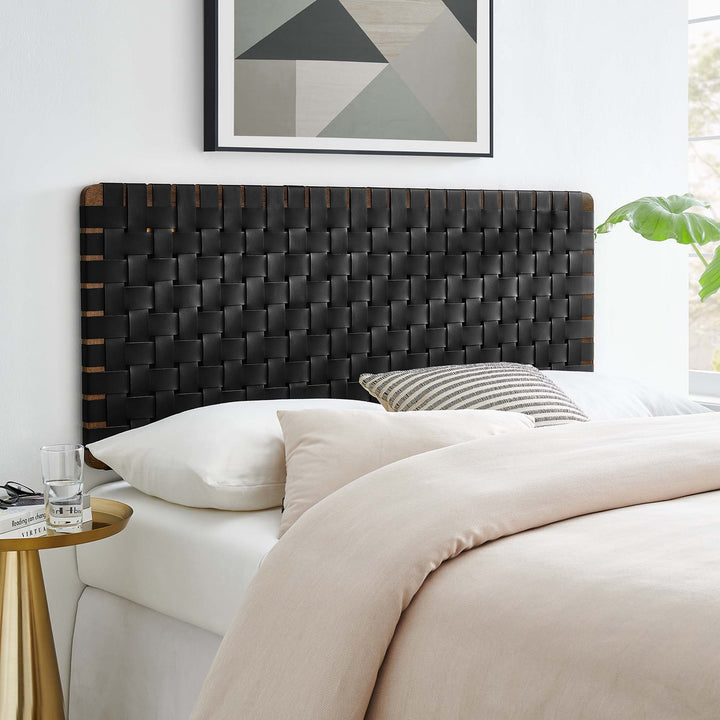 Stellar Weave Synthetic Leather Full Headboard