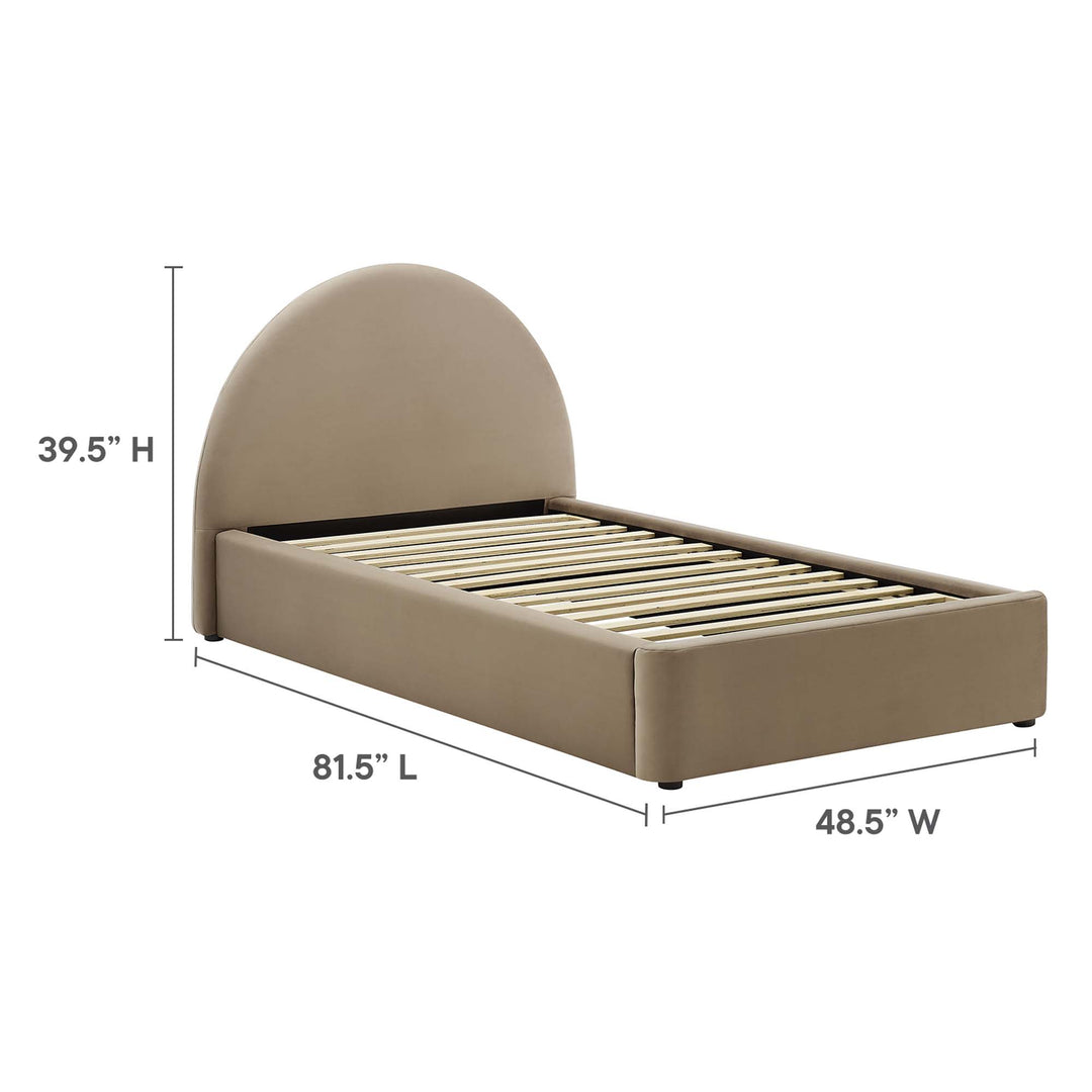 Relax Prestige Plush Arc Twin Platform Bed