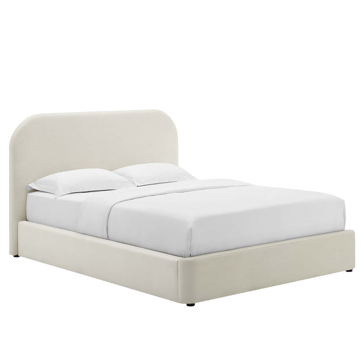 Keepsake Prestige Plush Curved Queen Platform Bed