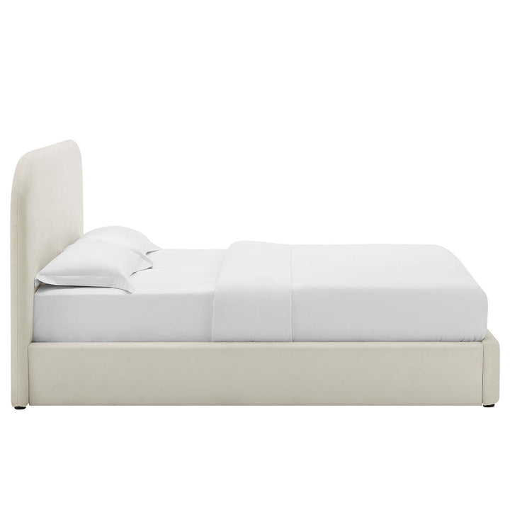 Keepsake Prestige Plush Curved Queen Platform Bed