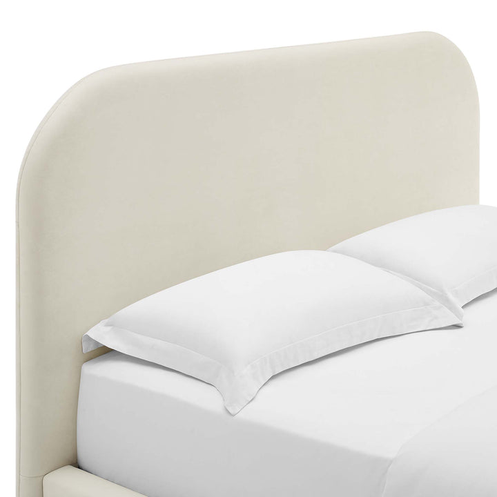 Keepsake Prestige Plush Curved Queen Platform Bed