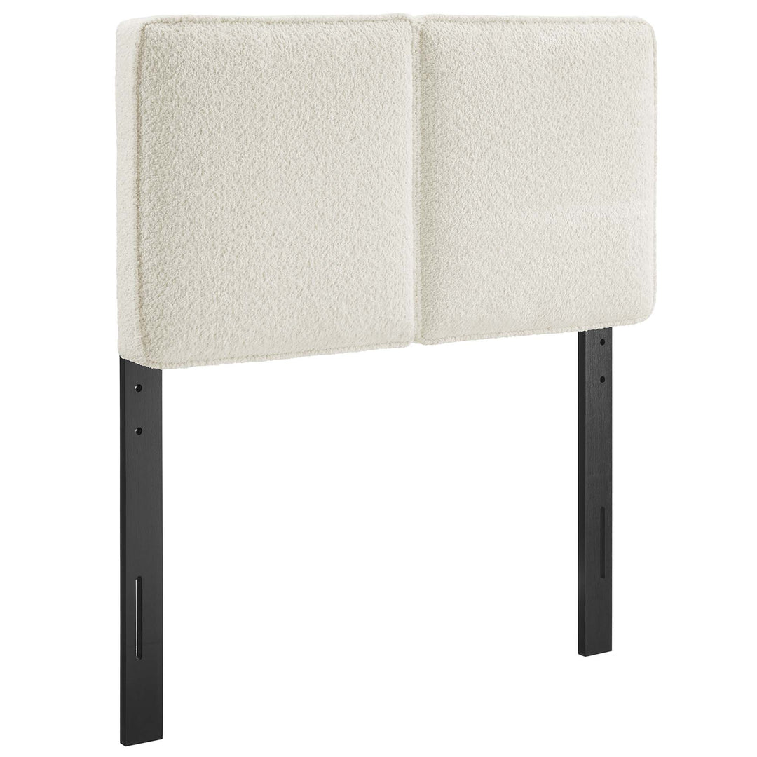 Lyric Boucle Fabric Twin Headboard