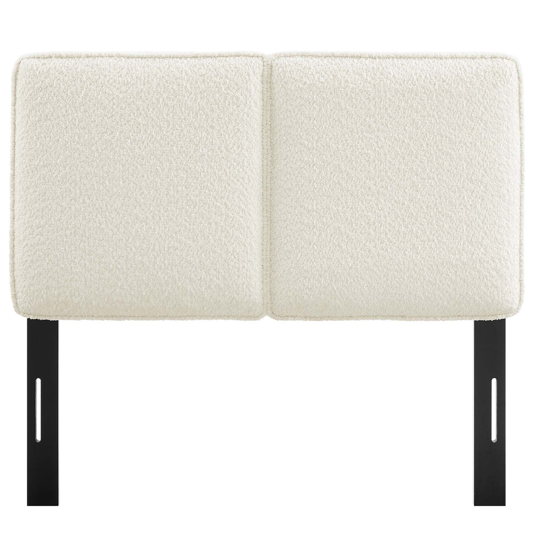 Lyric Boucle Fabric Twin Headboard