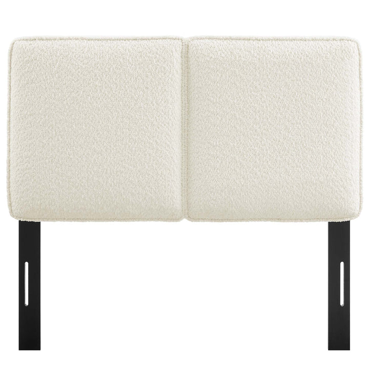 Lyric Boucle Fabric Twin Headboard