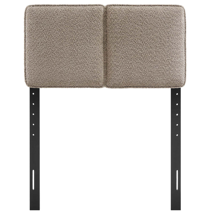 Lyric Boucle Fabric Twin Headboard