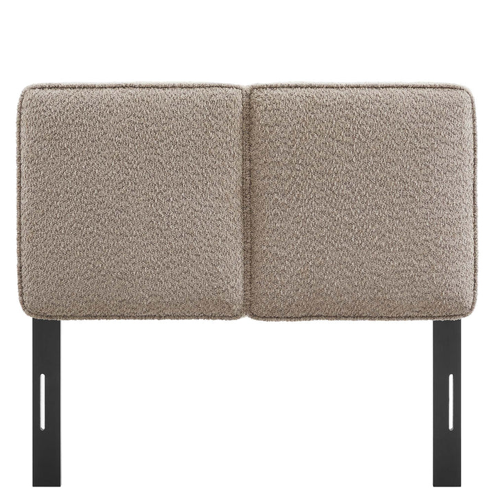 Lyric Boucle Fabric Twin Headboard