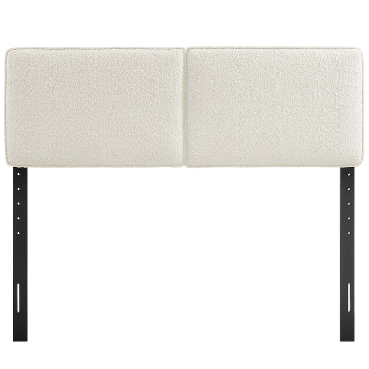 Luna Boucle Fabric Full Headboard