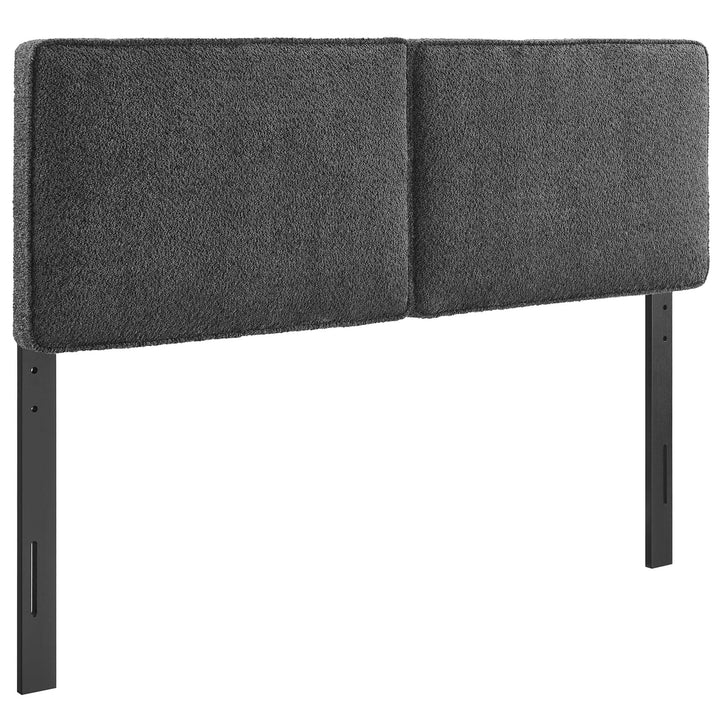 Luna Boucle Fabric Full Headboard