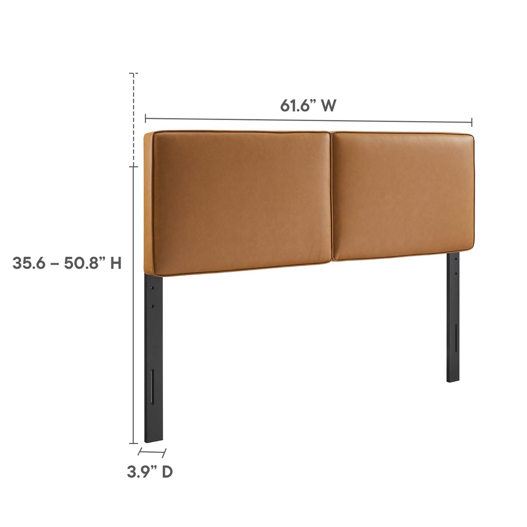 Landon Vegan Leather Queen Headboard