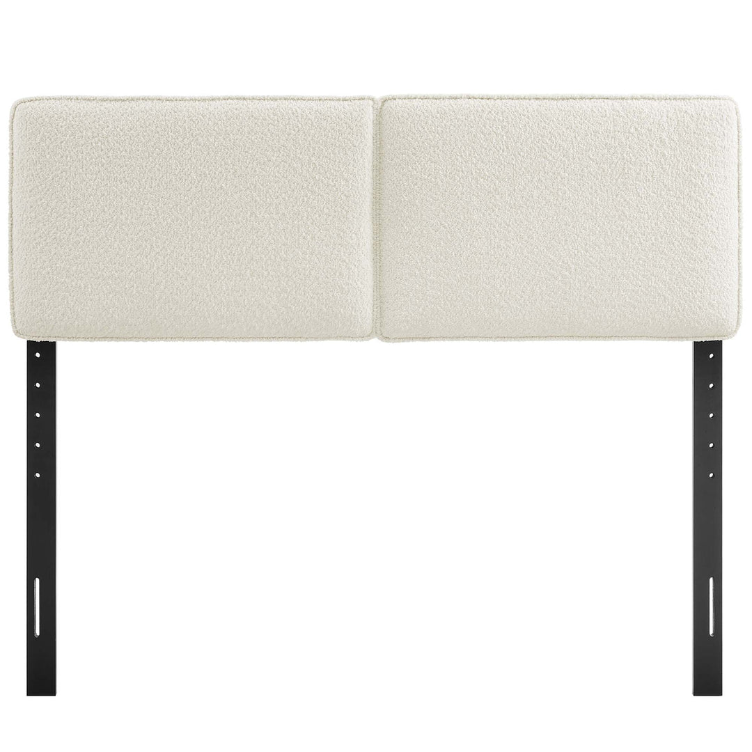 Linden Boucle Fabric King Headboard