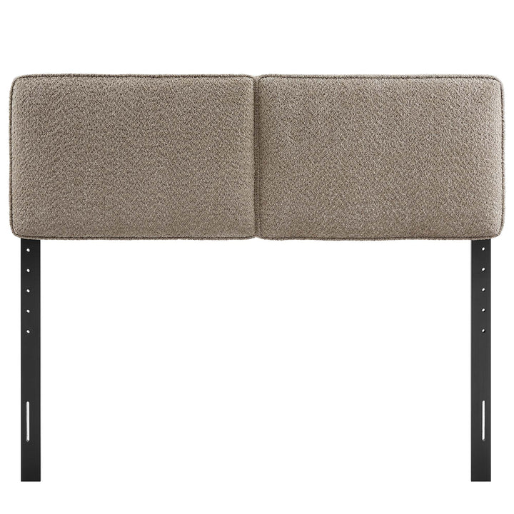 Linden Boucle Fabric King Headboard