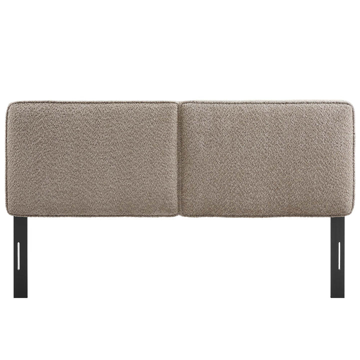 Linden Boucle Fabric King Headboard