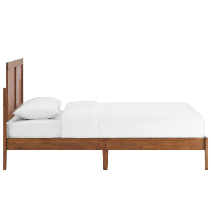 Solstice Rattan and Wood Twin Platform Bed