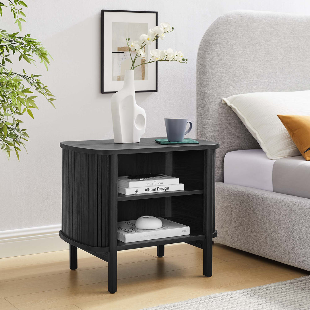 Crescendo Oak Nightstand