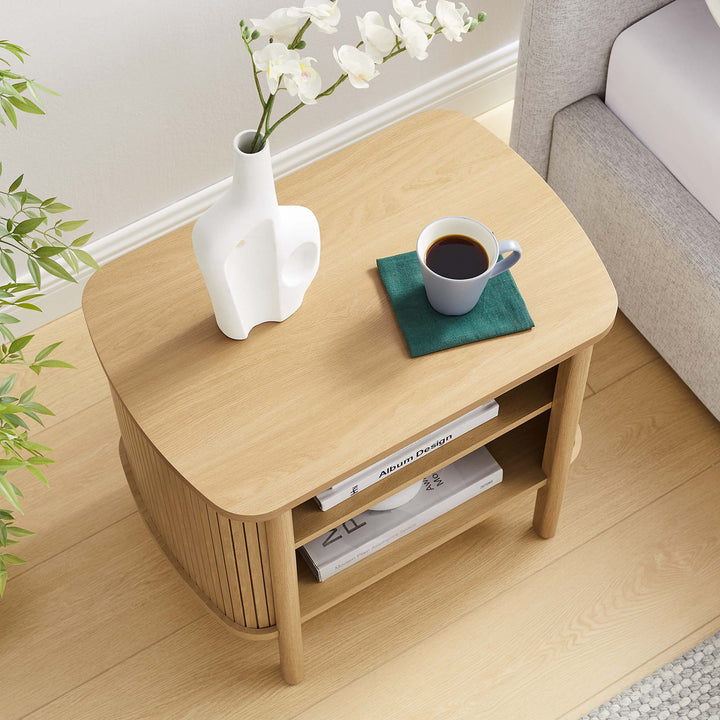 Crescendo Oak Nightstand