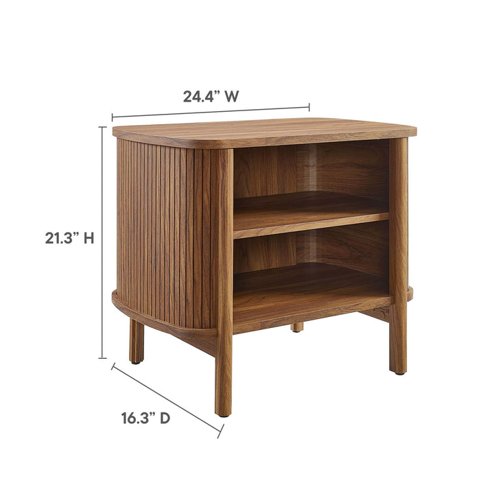 Crescendo Oak Nightstand