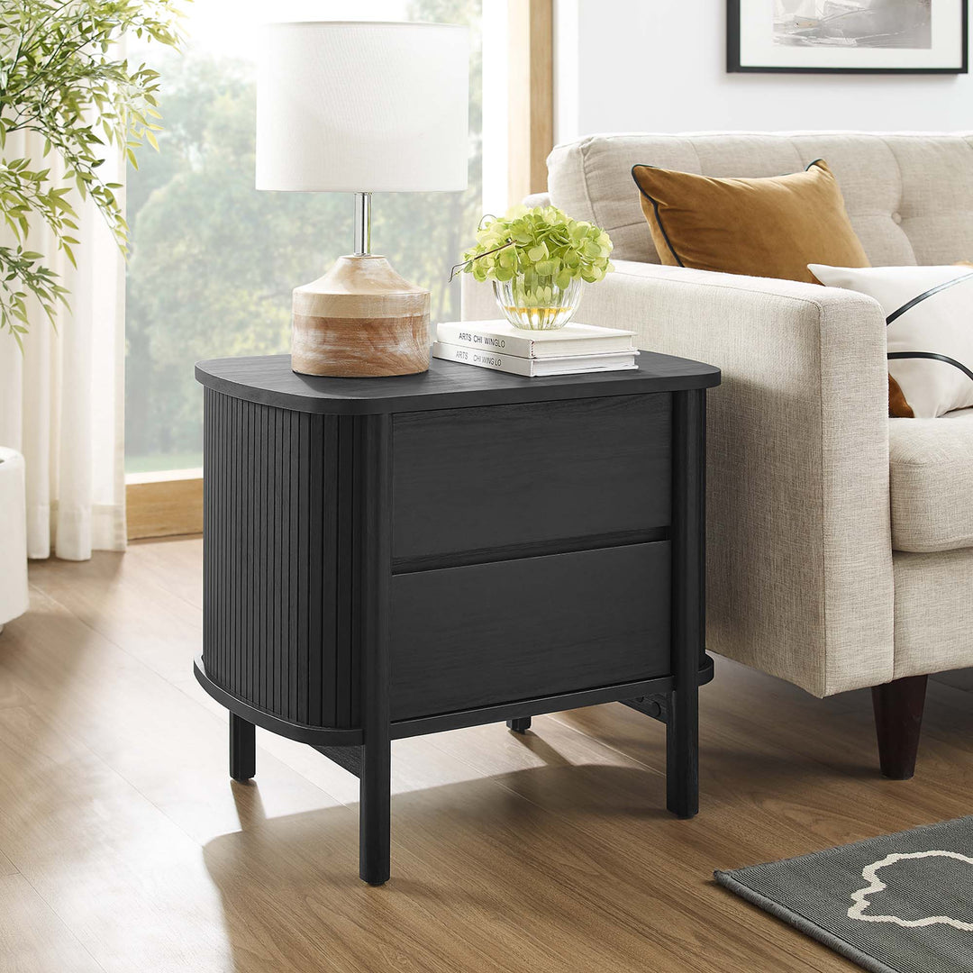 Cascade 2-Drawer Nightstand