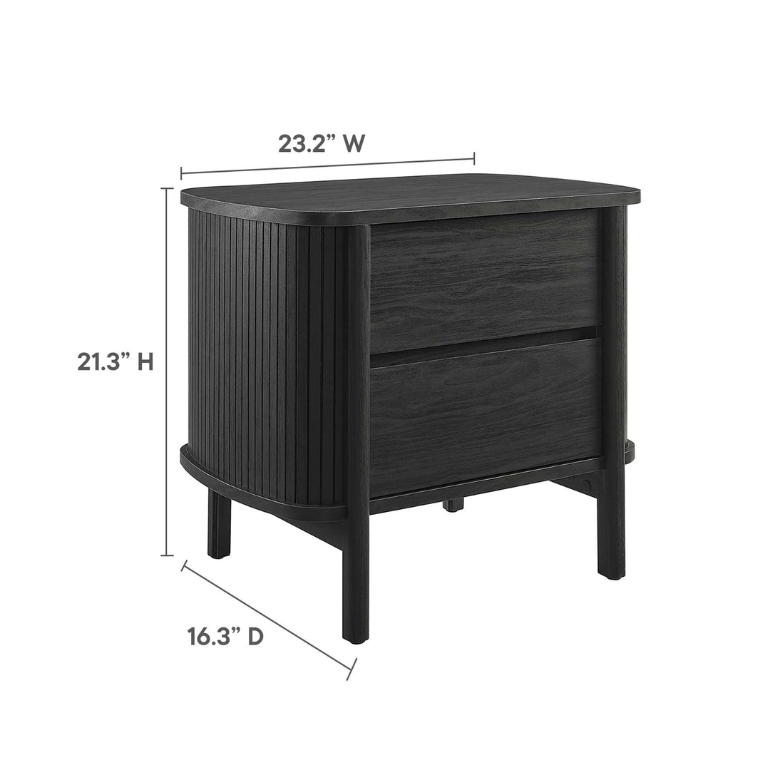 Cascade 2-Drawer Nightstand