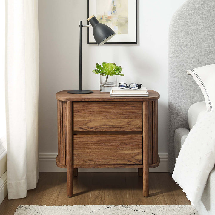 Cascade 2-Drawer Nightstand