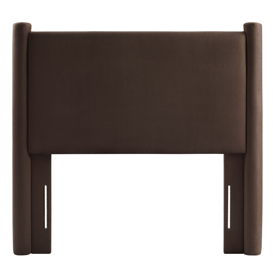 Rae Plush Velvet Twin Headboard