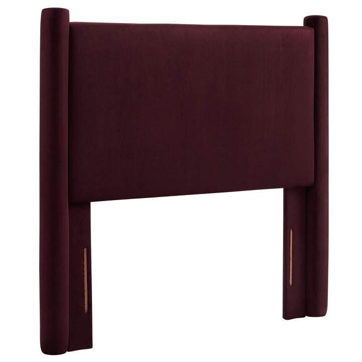 Rae Plush Velvet Twin Headboard